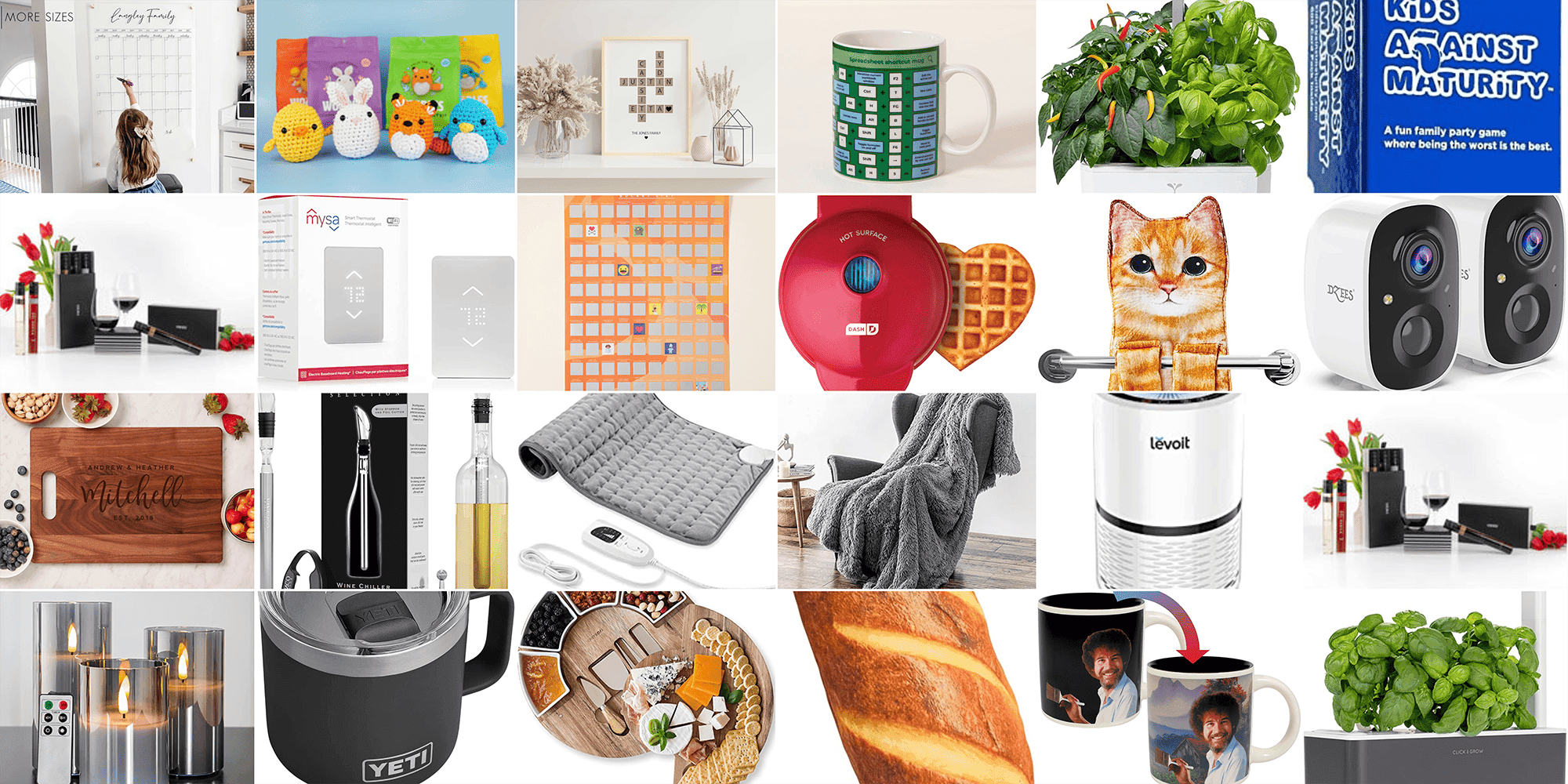 Storage Bins Fabric Collapsible (6-Pack)